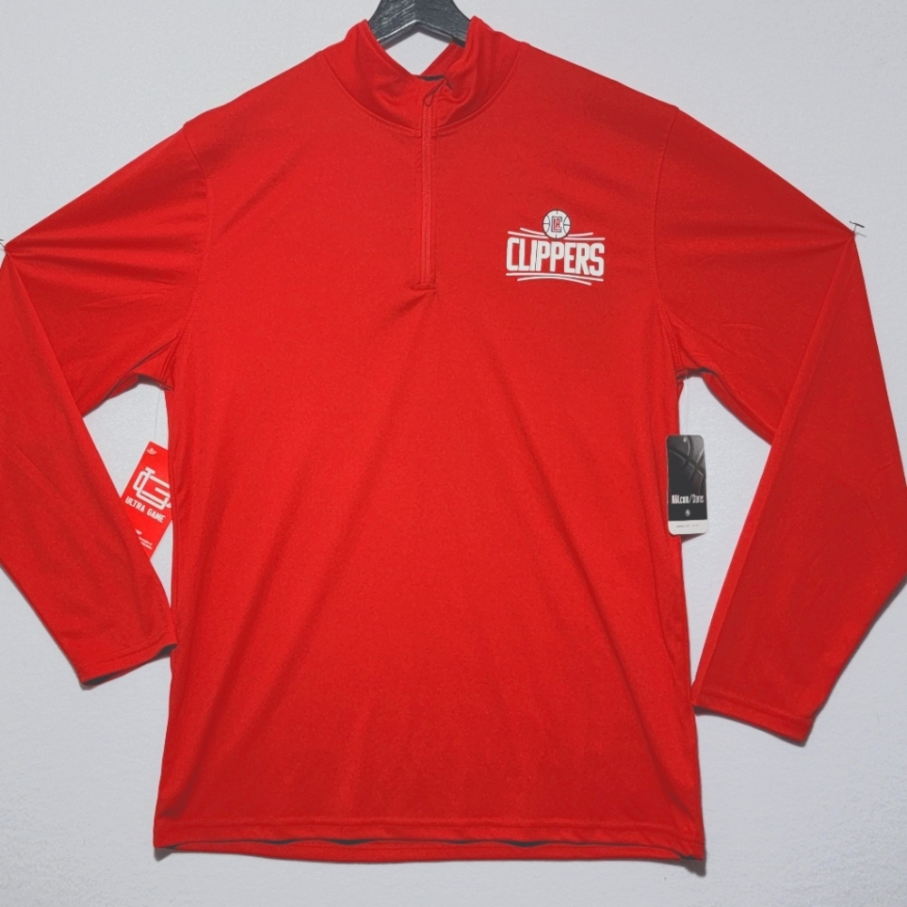 Red Los Angeles Clippers NBA  Ultra Game Shirt Size L‎ #484